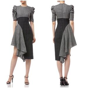 AUMR Uma Dress In Gray Charcoal